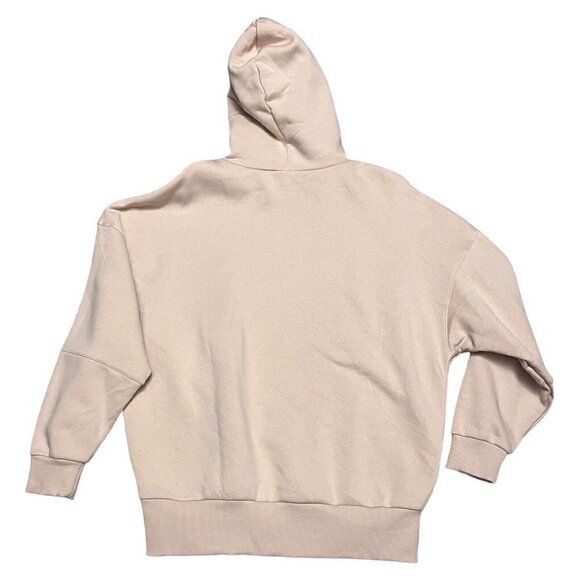 Reebok Peach Designer Oversized Relaxed Hoodie Sweatshirt - Womens Small - Picture 4 of 4